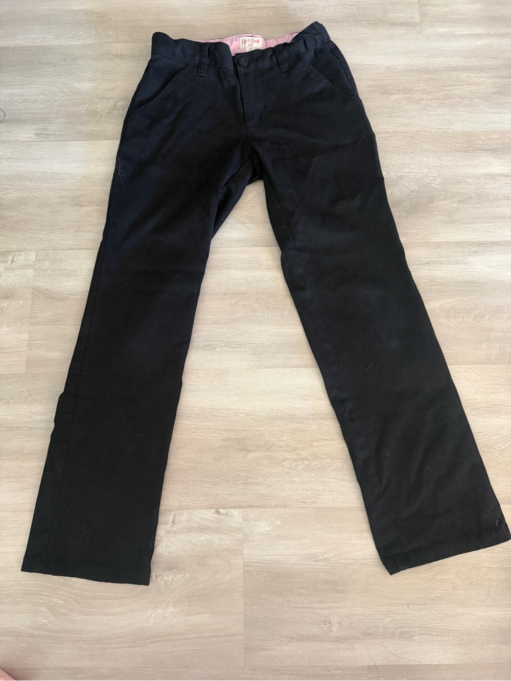 Cat & Jack Black Straight Leg Pants